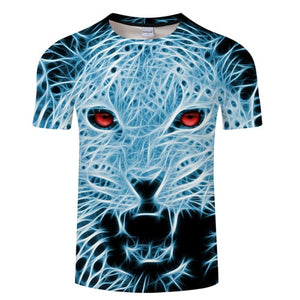 Lion 3D Animal tshirt - singaporepromotion