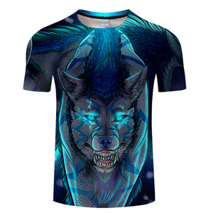 Fire Lion 3D tshirt - singaporepromotion