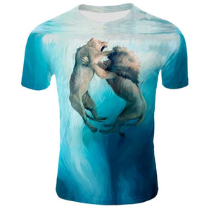 3d T-shirt Funny Print - singaporepromotion