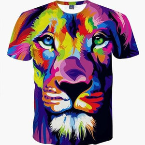 3d T-shirt Funny Print - singaporepromotion