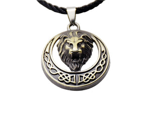 Africa Lion head pendant - singaporepromotion